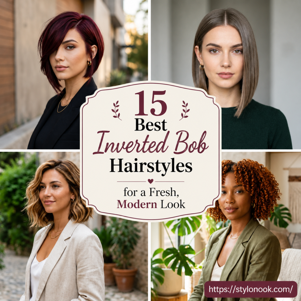 15 Best Inverted Bob Hairstyles for a Fresh, Modern Look