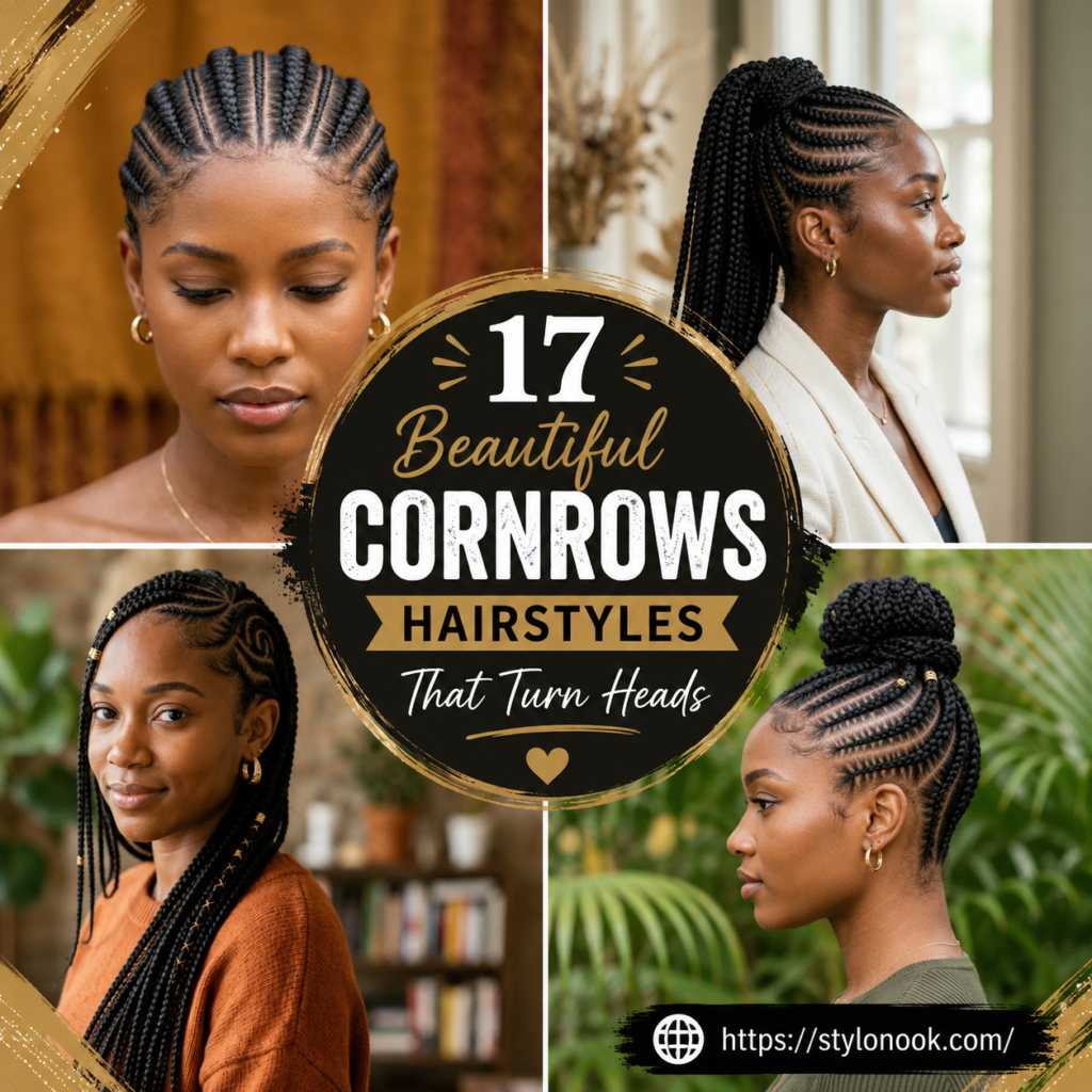 17 Beautiful Cornrows Hairstyles That Turn Heads