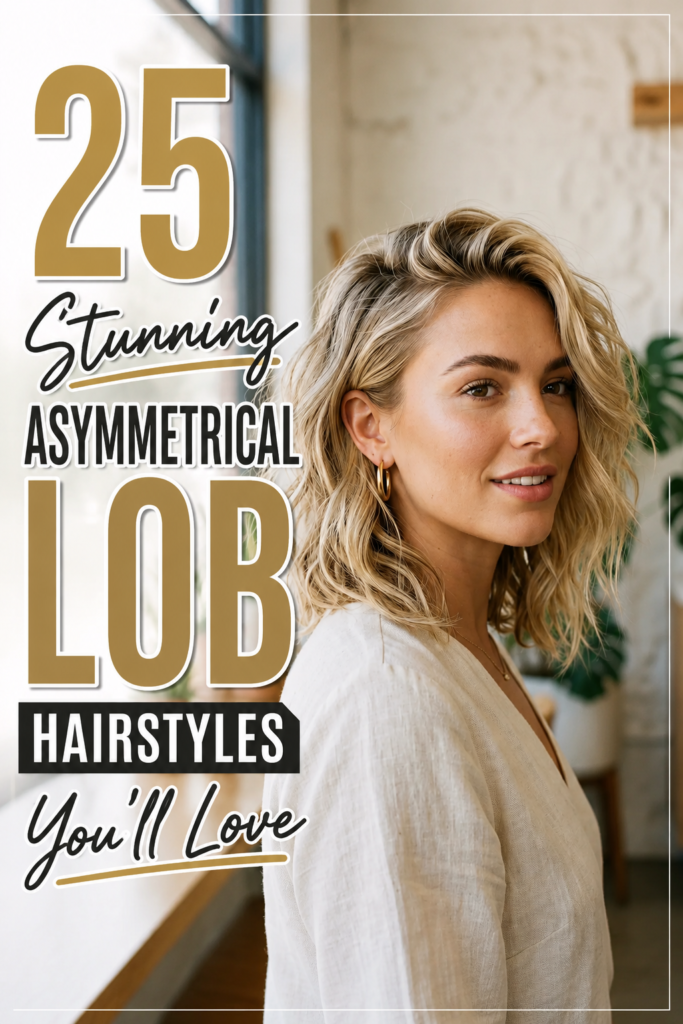 25 Stunning Asymmetrical Lob Hairstyles You’ll Love