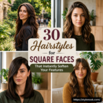 30 Hairstyles for Square Faces That Instantly Soften Your Features