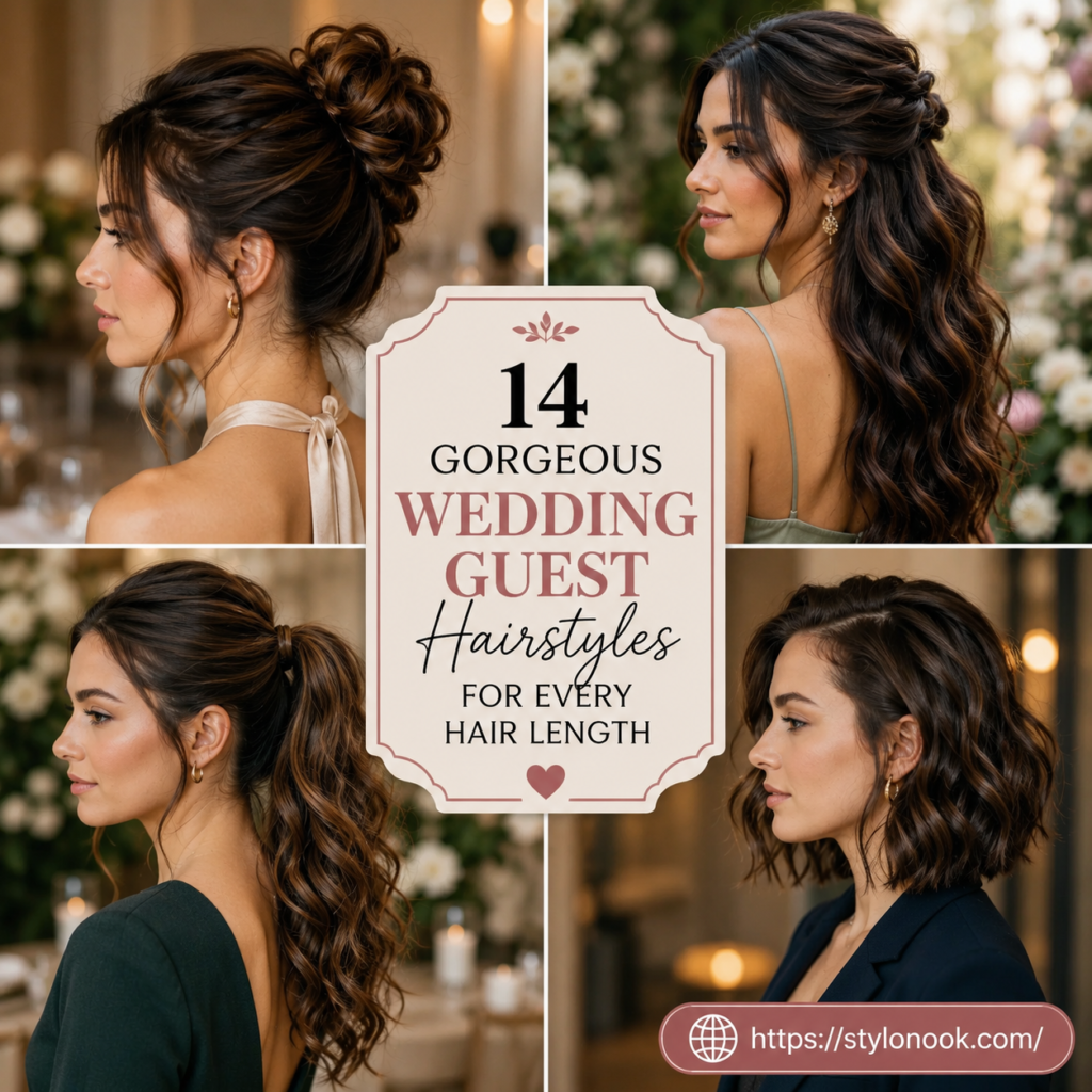 14 Gorgeous Wedding Guest Hairstyles for Every Hair Length