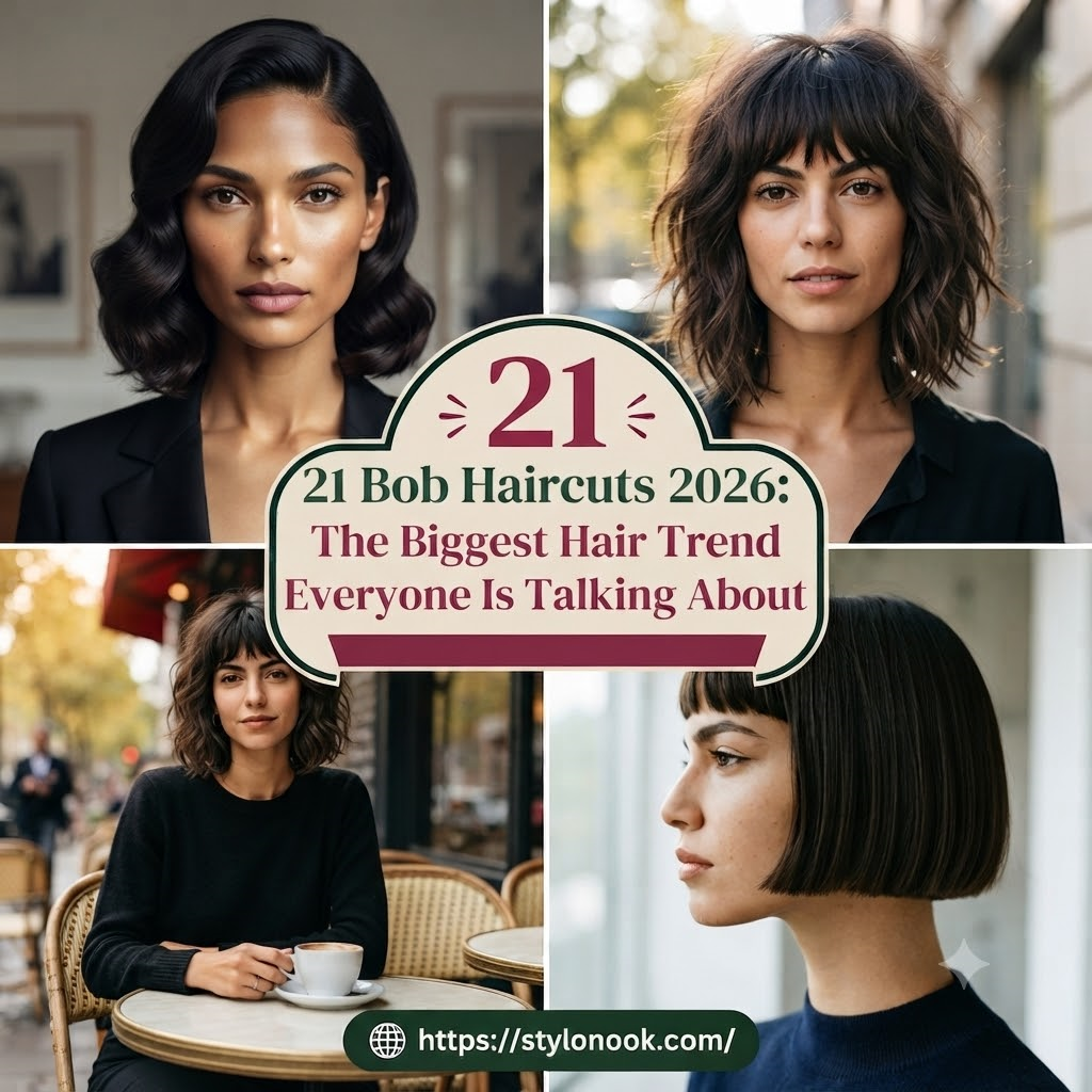 21 Bob Haircuts 2026: The Biggest Hair Trend Everyone Is Talking About