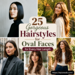 25 Gorgeous Hairstyles for Oval Faces for Every Hair Length