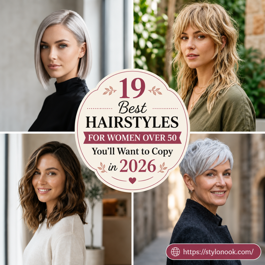 19 Best Hairstyles for Women Over 50 You’ll Want to Copy in 2026