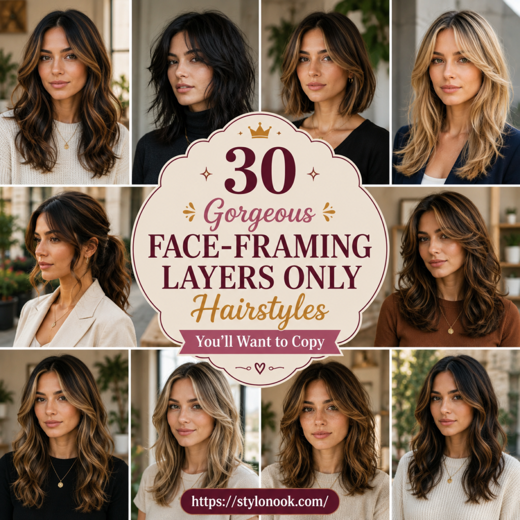 30 Gorgeous Face-Framing Layers Only Hairstyles You’ll Want to Copy