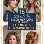 15 Lived-In Color Hair Ideas That Look Expensive & Low Maintenance