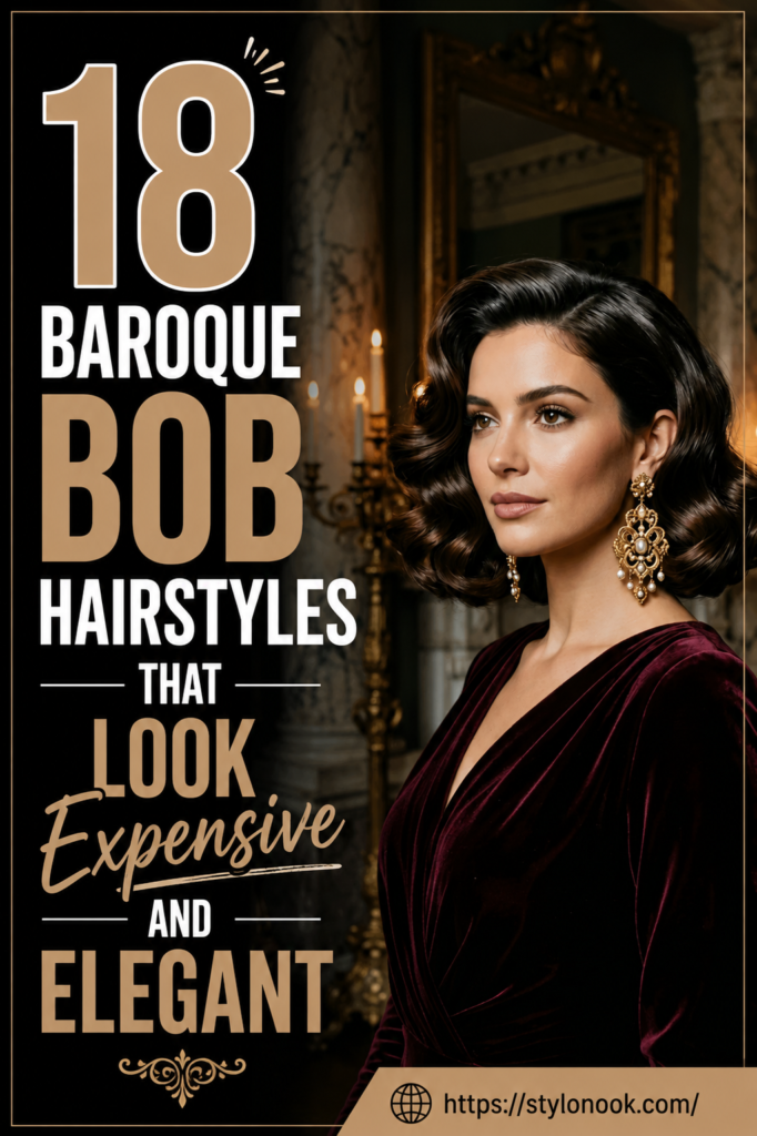 18 Baroque Bob Hairstyles That Look Expensive and Elegant