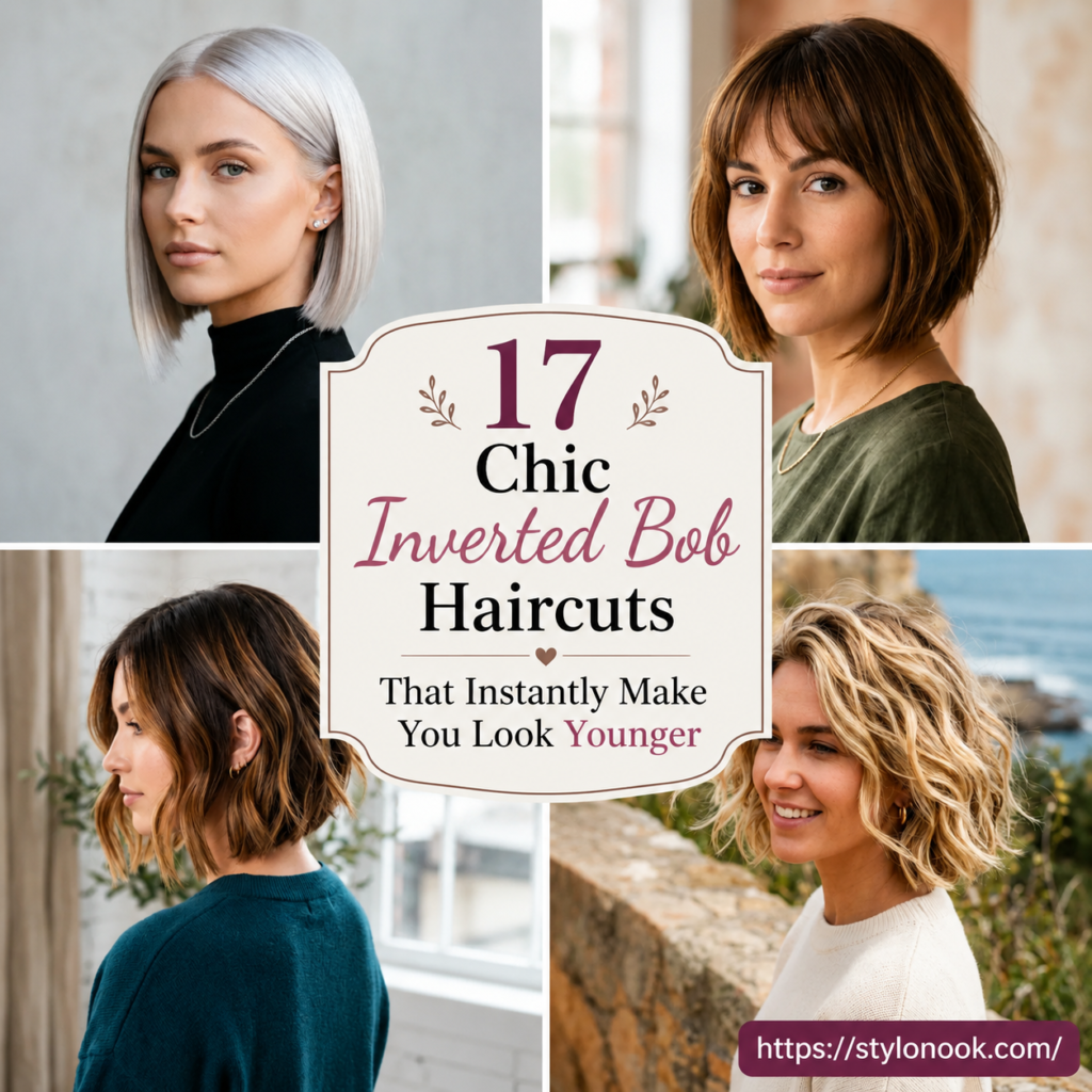 17 Chic Inverted Bob Haircuts That Instantly Make You Look Younger