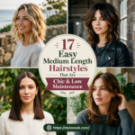 17 Easy Medium Length Hairstyles That Are Chic & Low Maintenance