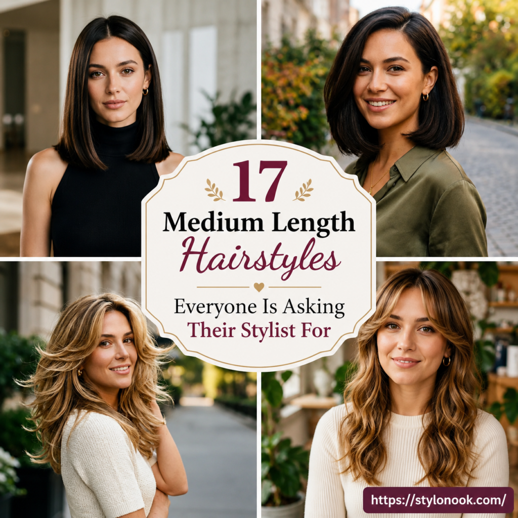 17 Medium Length Hairstyles Everyone Is Asking Their Stylist For