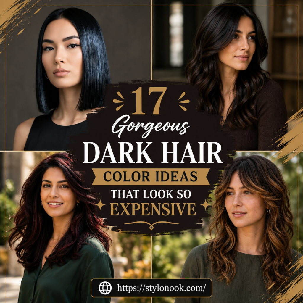 17 Gorgeous Dark Hair Color Ideas That Look So Expensive
