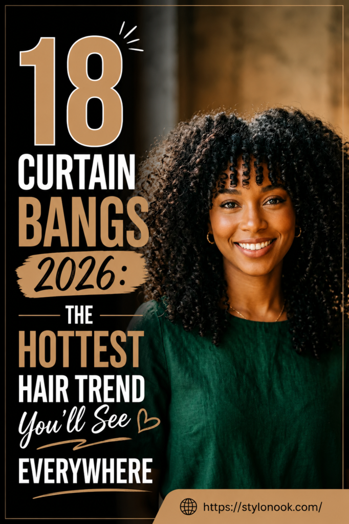 18 Curtain Bangs 2026: The Hottest Hair Trend You’ll See Everywhere