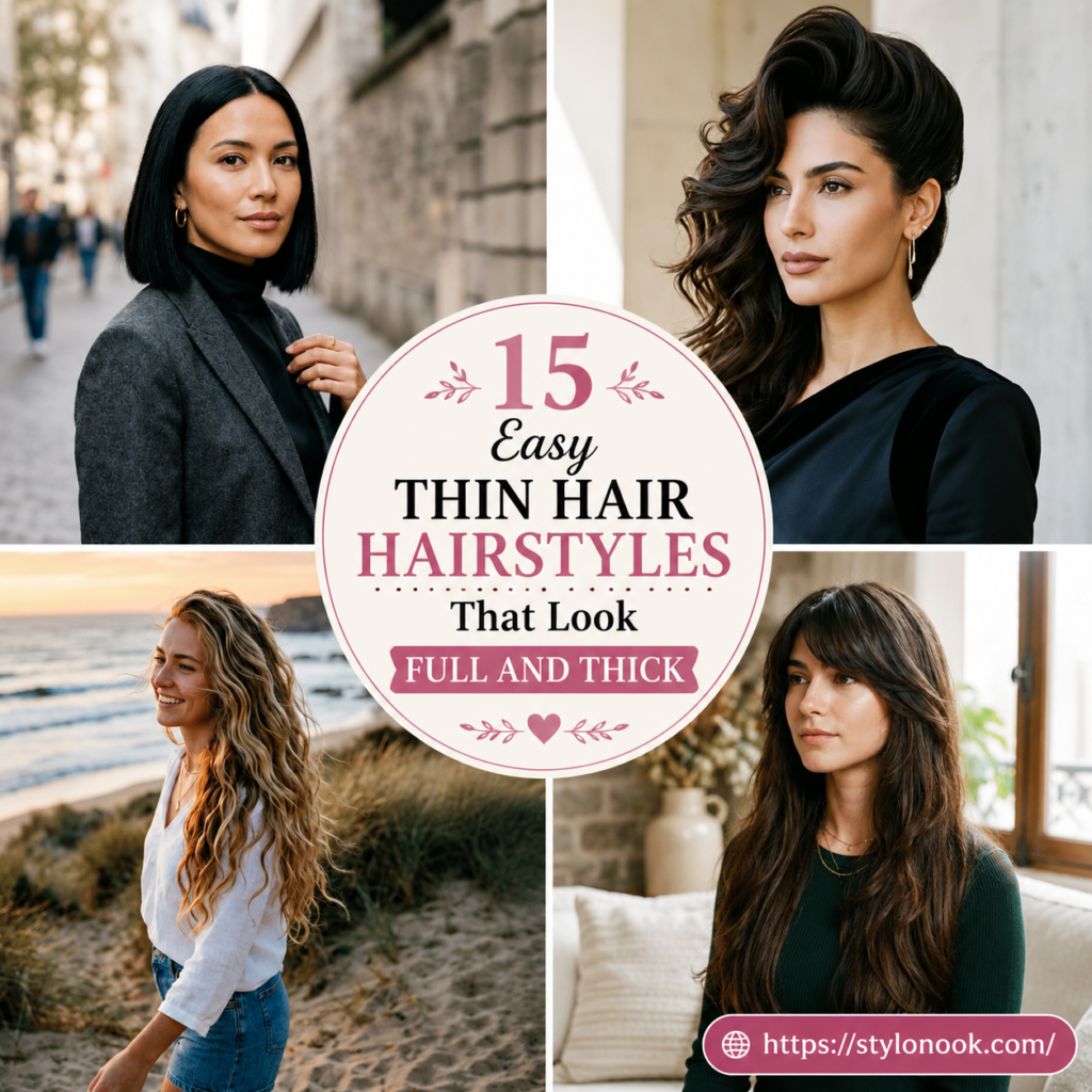 15 Easy Thin Hair Hairstyles That Look Full and Thick