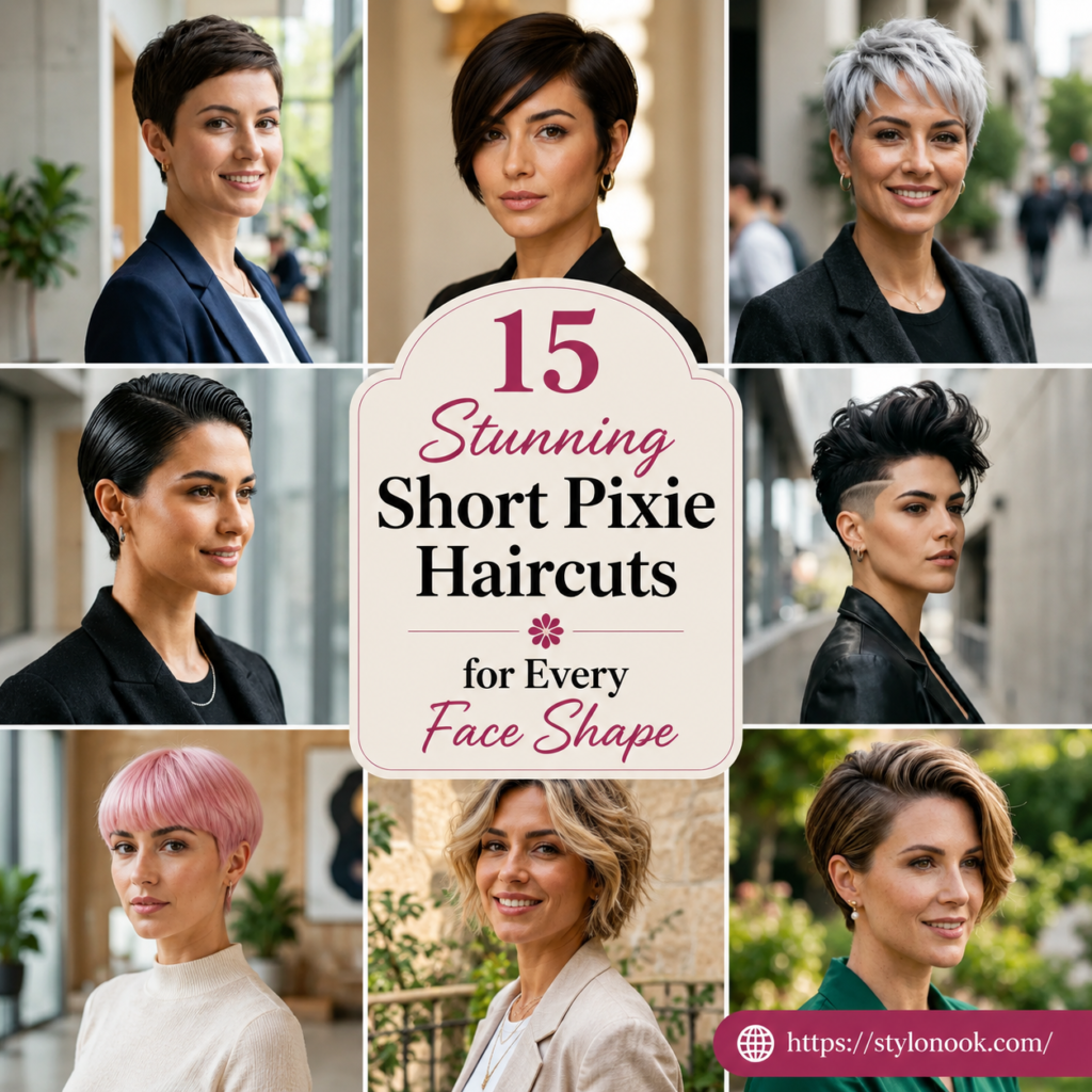 15 Stunning Short Pixie Haircuts for Every Face Shape