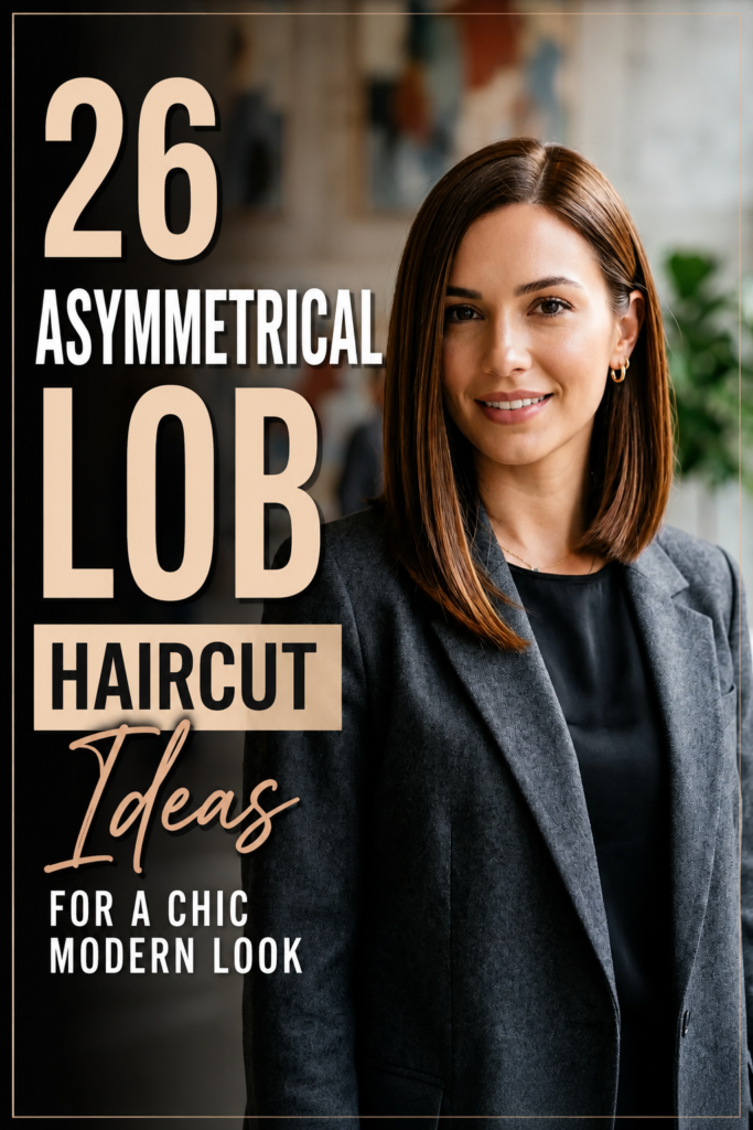 26 Asymmetrical Lob Haircut Ideas for a Chic Modern Look