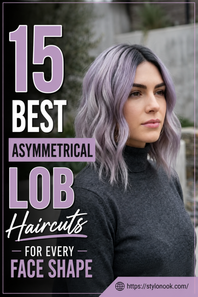 15 Best Asymmetrical Lob Haircuts for Every Face Shape