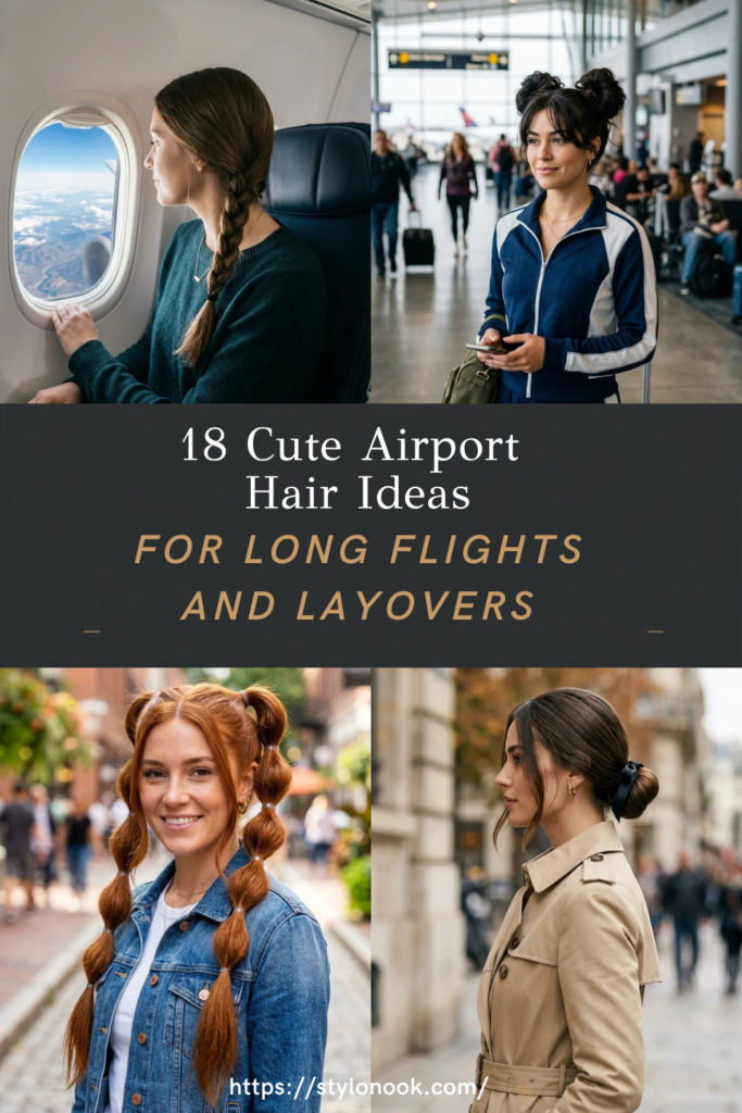 18 Cute Airport Hair Ideas for Long Flights and Layovers