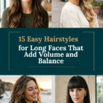 15 Easy Hairstyles for Long Faces That Add Volume and Balance