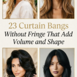 23 Curtain Bangs Without Fringe That Add Volume and Shape