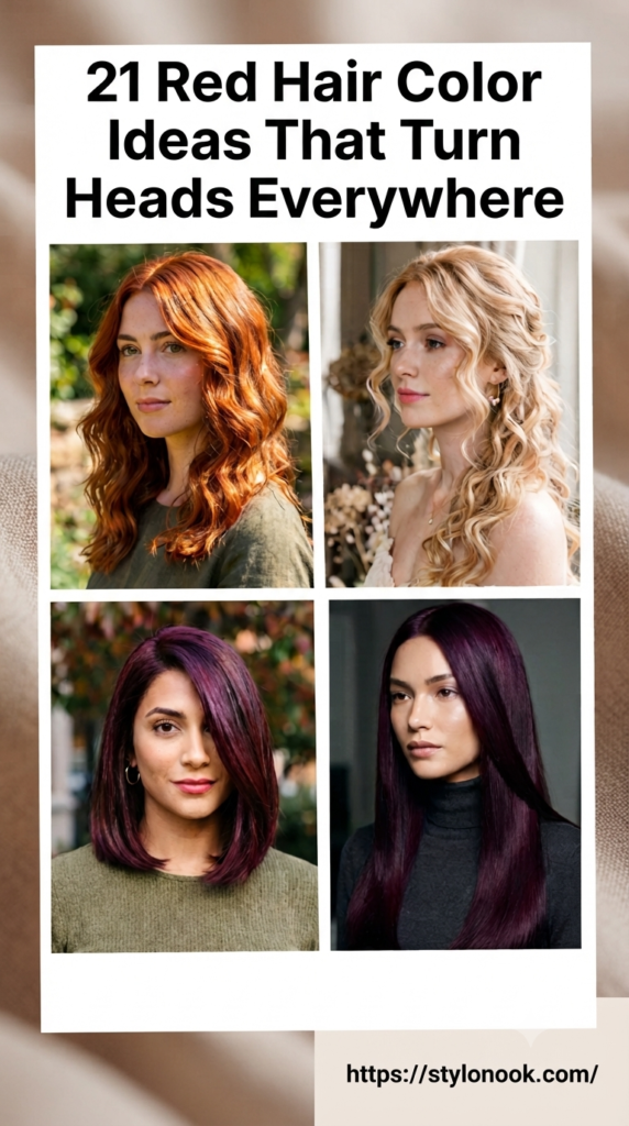 21 Red Hair Color Ideas That Turn Heads Everywhere