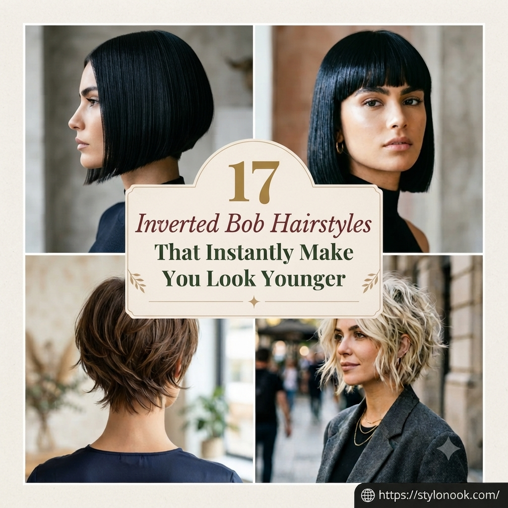 17 Inverted Bob Hairstyles That Instantly Make You Look Younger
