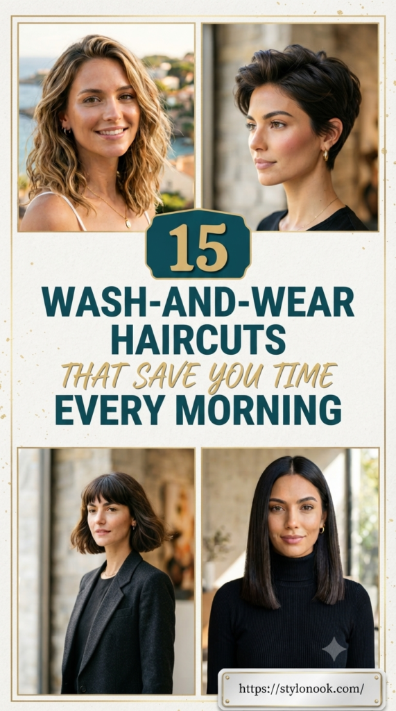 15 Wash-and-Wear Haircuts That Save You Time Every Morning