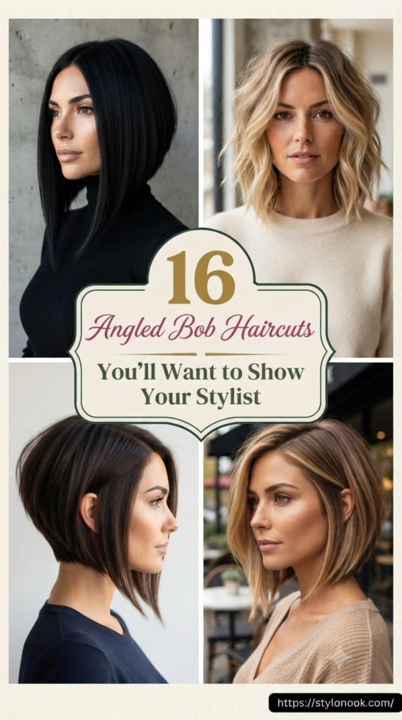 16 Angled Bob Haircuts You’ll Want to Show Your Stylist