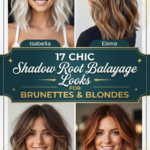 17 Chic Shadow Root Balayage Looks for Brunettes & Blondes