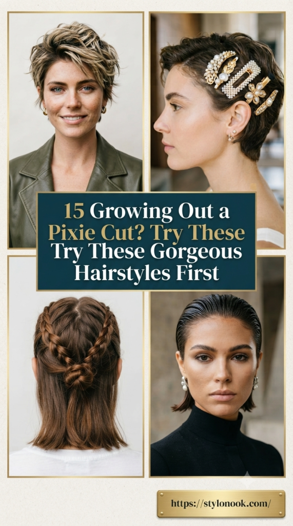 15 Growing Out a Pixie Cut? Try These Gorgeous Hairstyles First