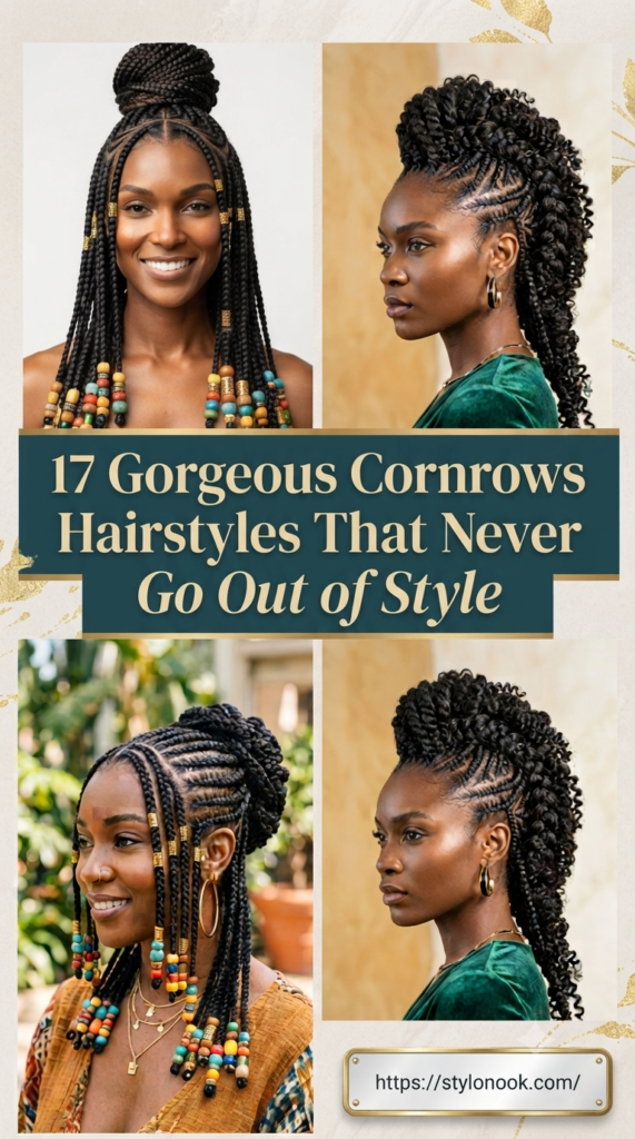 17 Gorgeous Cornrows Hairstyles That Never Go Out of Style