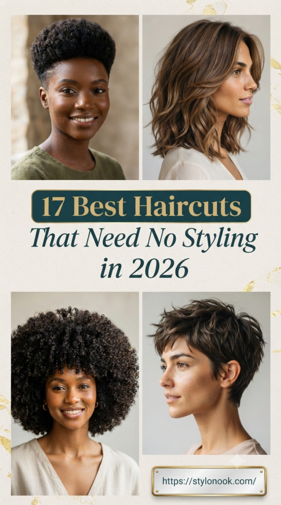 17 Best Haircuts That Need No Styling in 2026