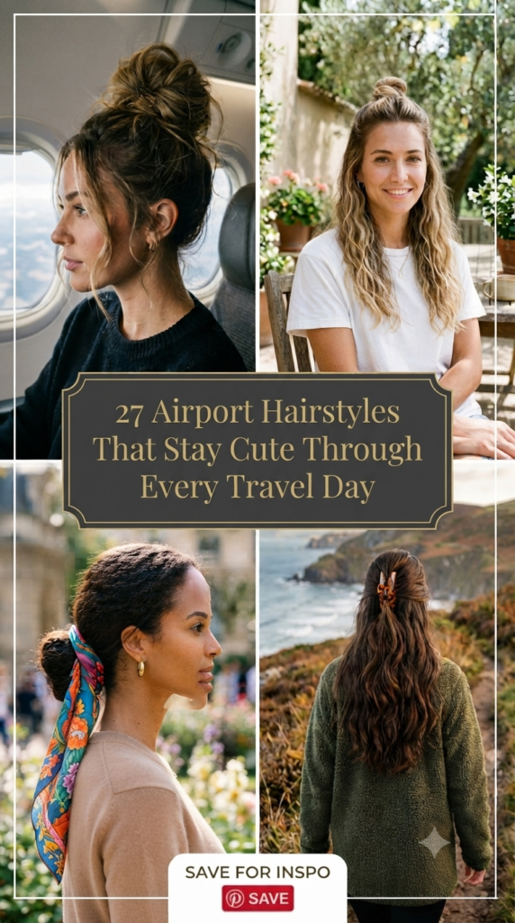 27 Airport Hairstyles That Stay Cute Through Every Travel Day