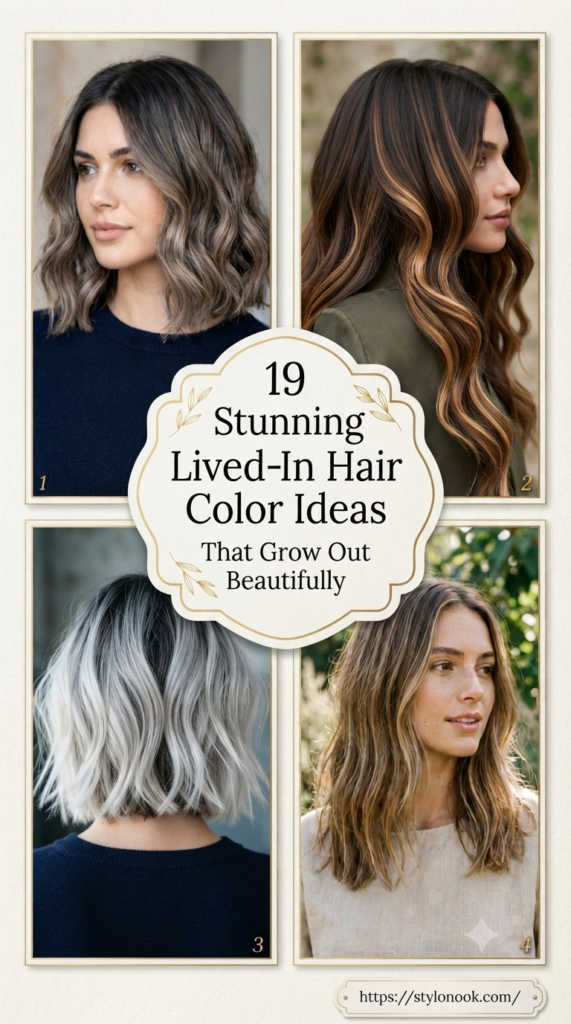 19 Stunning Lived-In Hair Color Ideas That Grow Out Beautifully