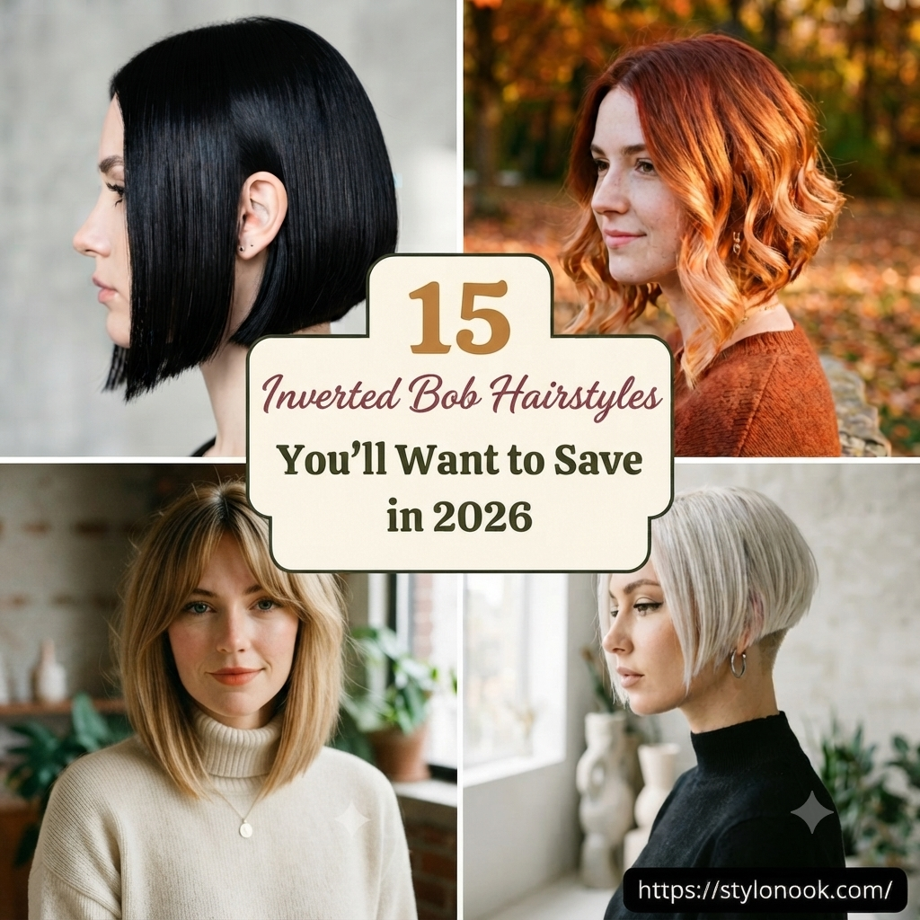 15 Inverted Bob Hairstyles You’ll Want to Save in 2026