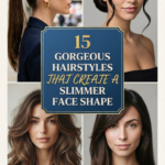 15 Gorgeous Hairstyles That Create a Slimmer Face Shape