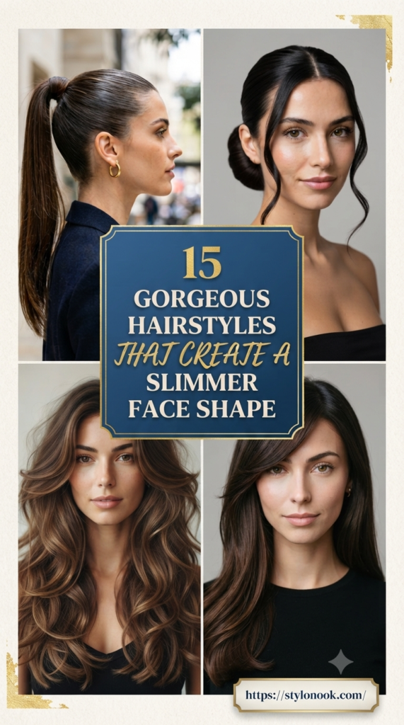 15 Gorgeous Hairstyles That Create a Slimmer Face Shape