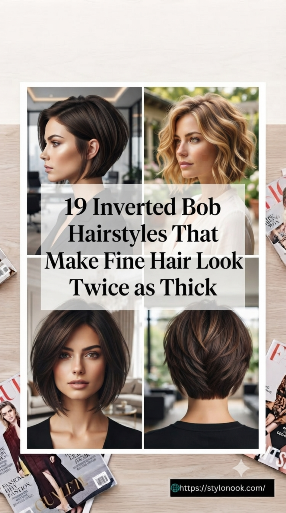 19 Inverted Bob Hairstyles That Make Fine Hair Look Twice as Thick