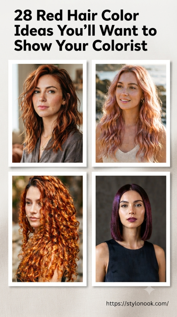 28 Red Hair Color Ideas You’ll Want to Show Your Colorist
