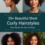 35 + Beautiful Short Curly Hairstyles That Never Go Out of Style