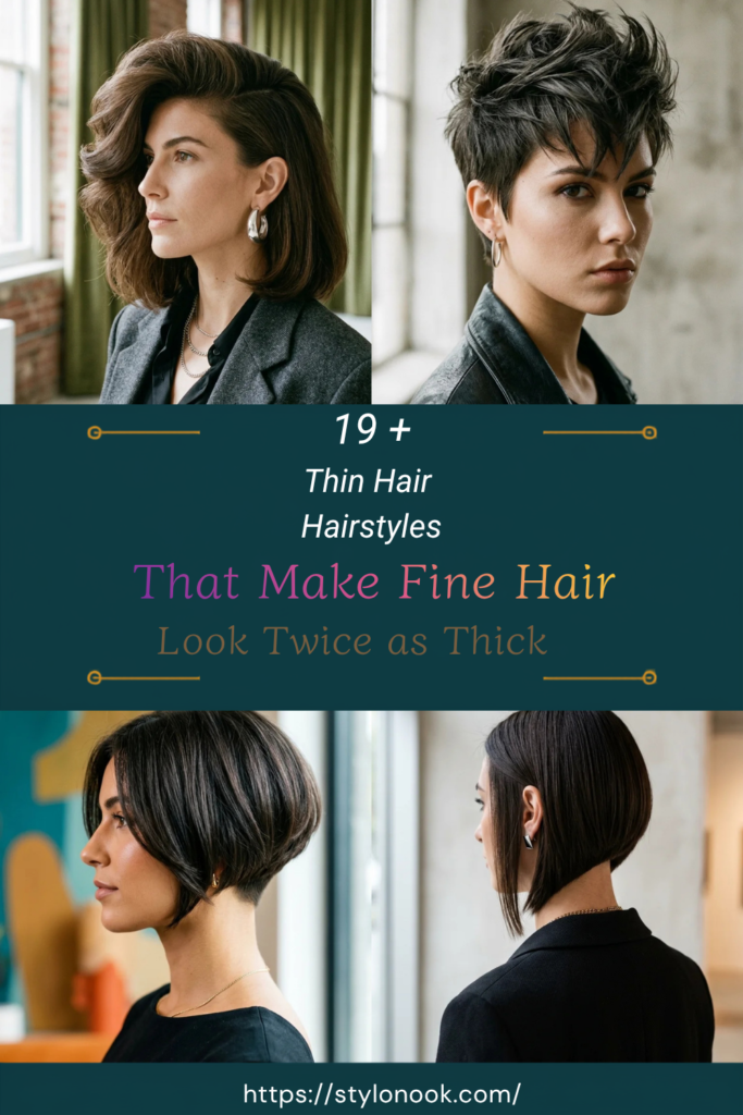 19 +Thin Hair Hairstyles That Make Fine Hair Look Twice as Thick