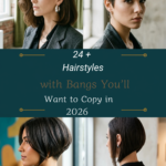 24 + Hairstyles with Bangs You’ll Want to Copy in 2026 ⭐