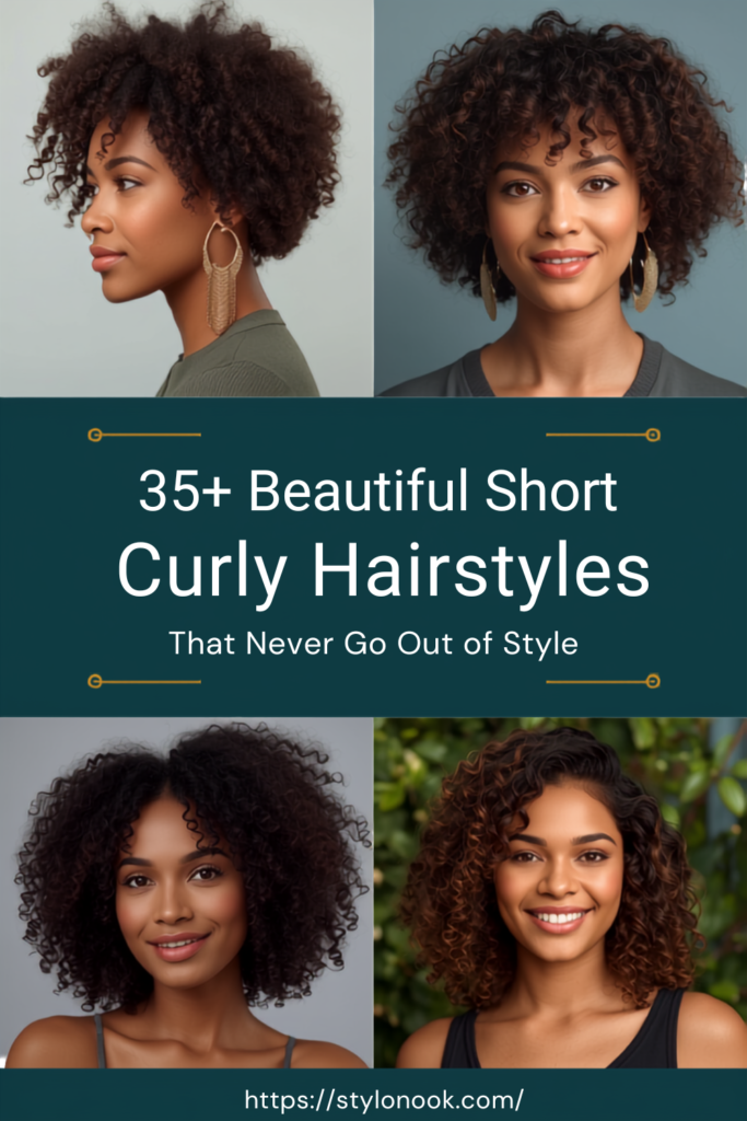 35 + Beautiful Short Curly Hairstyles That Never Go Out of Style