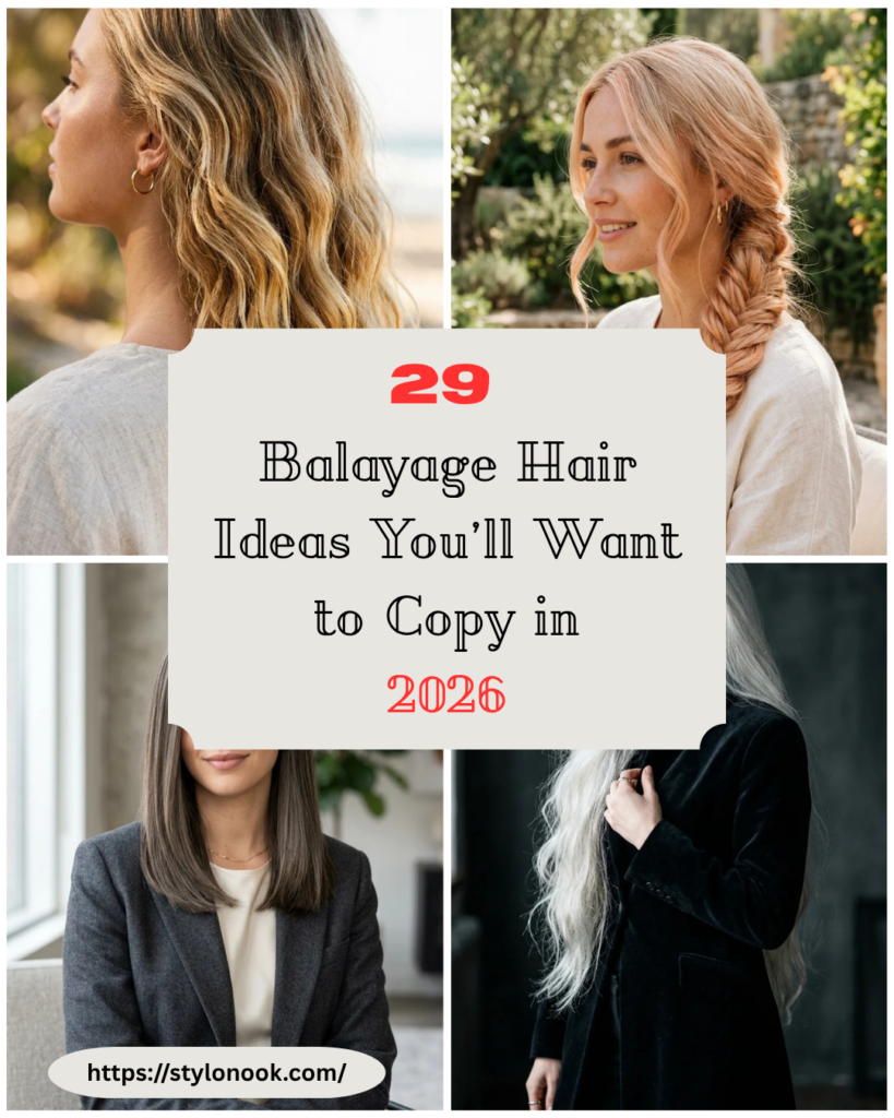 29 Balayage Hair Ideas You’ll Want to Copy in 2026