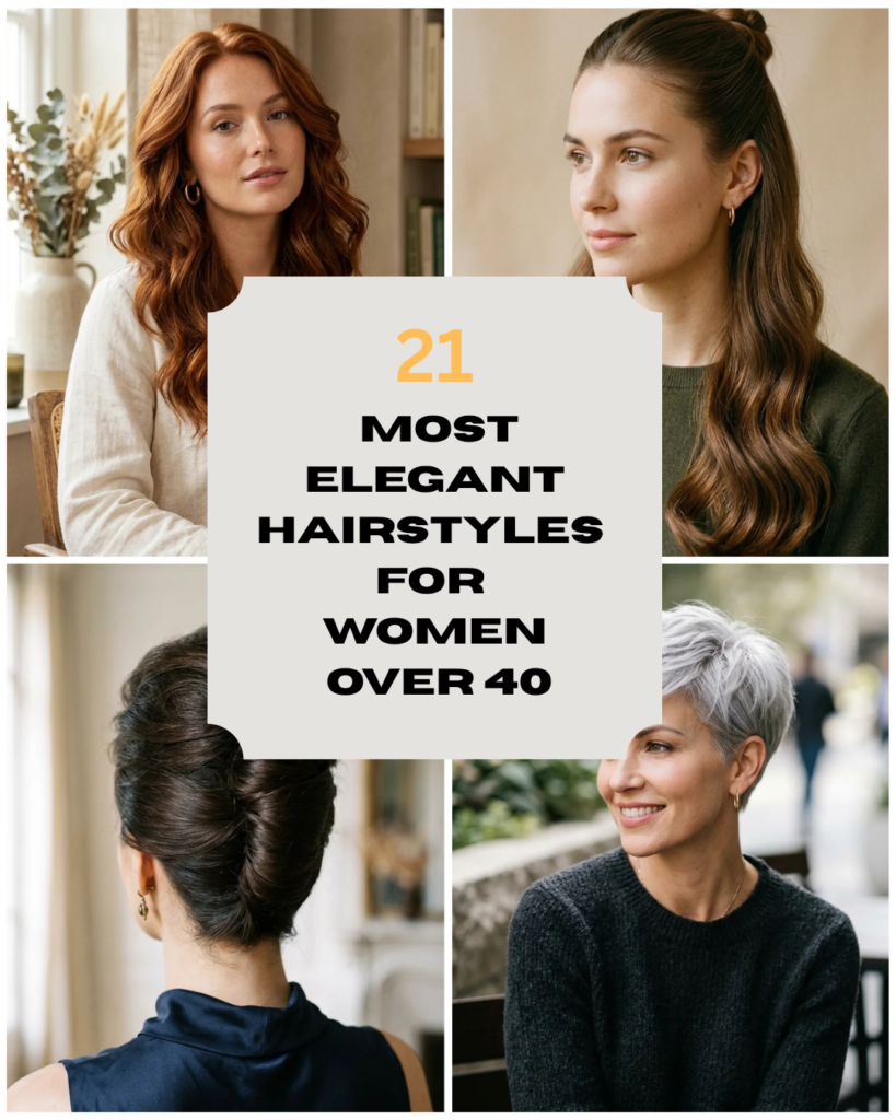 21 Most Elegant Hairstyles for Women Over 40