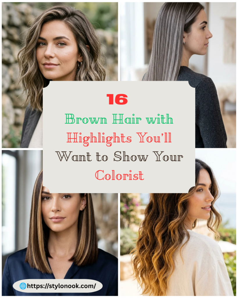 16 Brown Hair with Highlights You’ll Want to Show Your Colorist