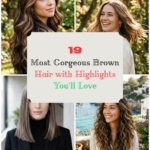 19 Most Gorgeous Brown Hair with Highlights You’ll Love