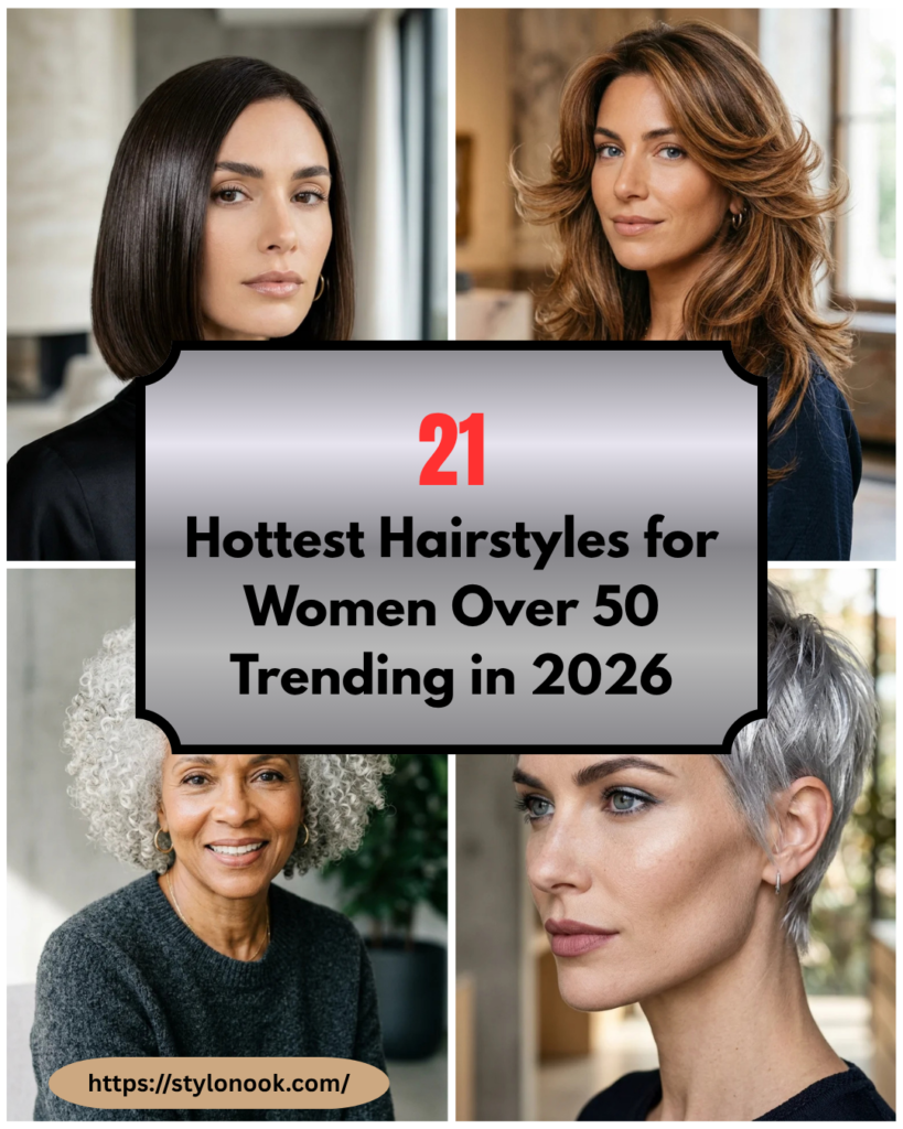 21 Hottest Hairstyles for Women Over 50 Trending in 2026
