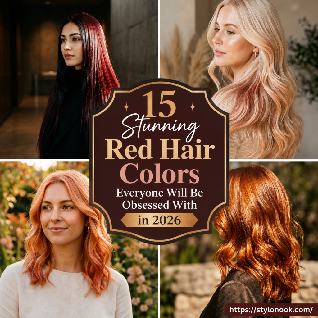 15 Stunning Red Hair Colors Everyone Will Be Obsessed With in 2026