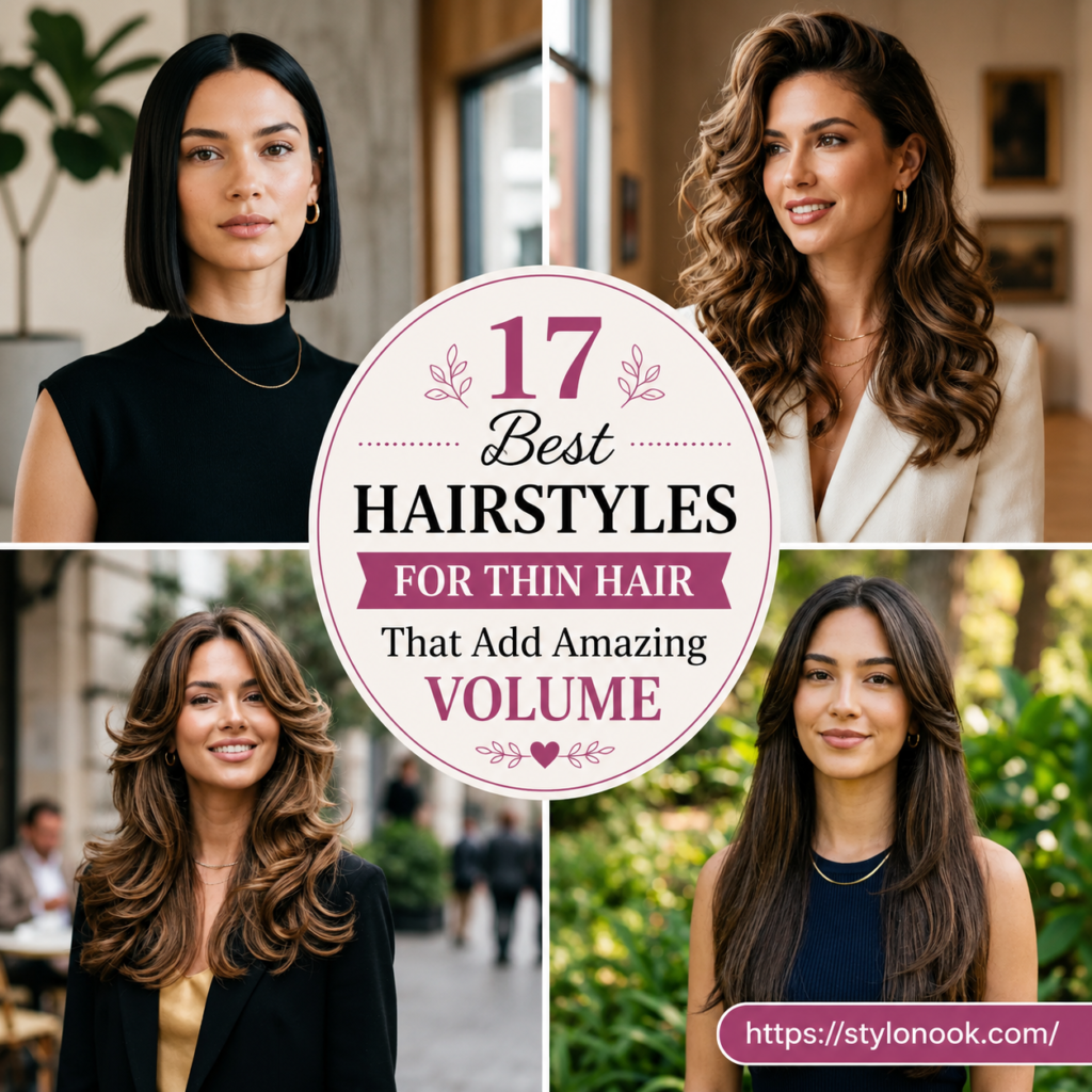 17 Best Hairstyles for Thin Hair That Add Amazing Volume