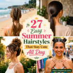 27 Easy Summer Hairstyles That Stay Cute All Day